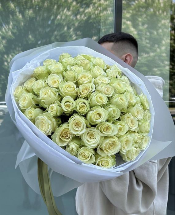 Розы голландские пионы