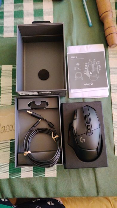 Безжична геймърска мишка Logitech G502 X Lightspeed