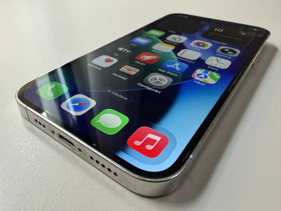  Apple / iPhone 12 Pro 128 Gb / Silver / 100% Acumulatorul