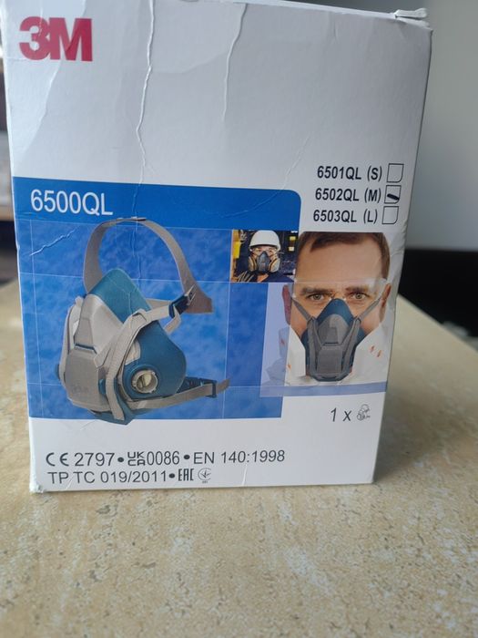 Semimască protecție 3M 6502QL Seria 6500 (Mărimea M) –