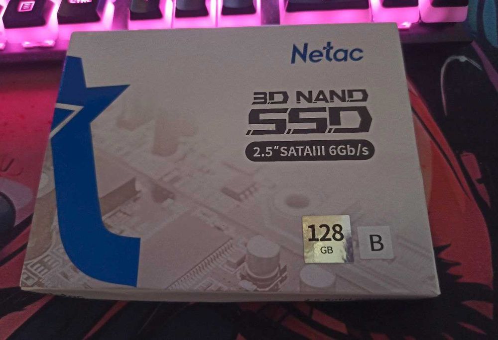 SSD Netac 128Gb новый