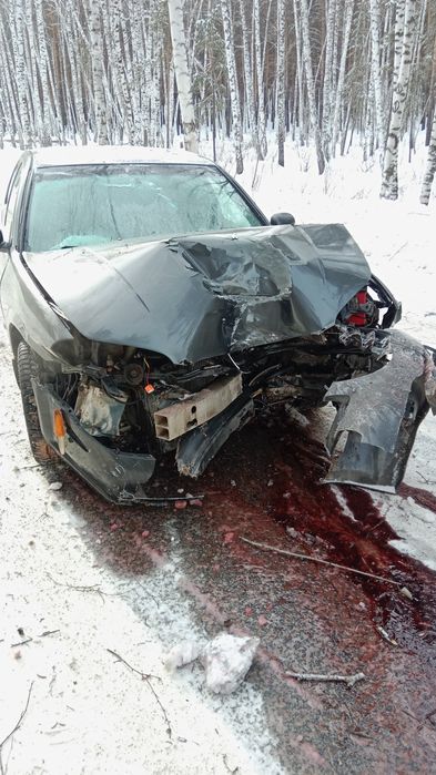 Машина после ДТП