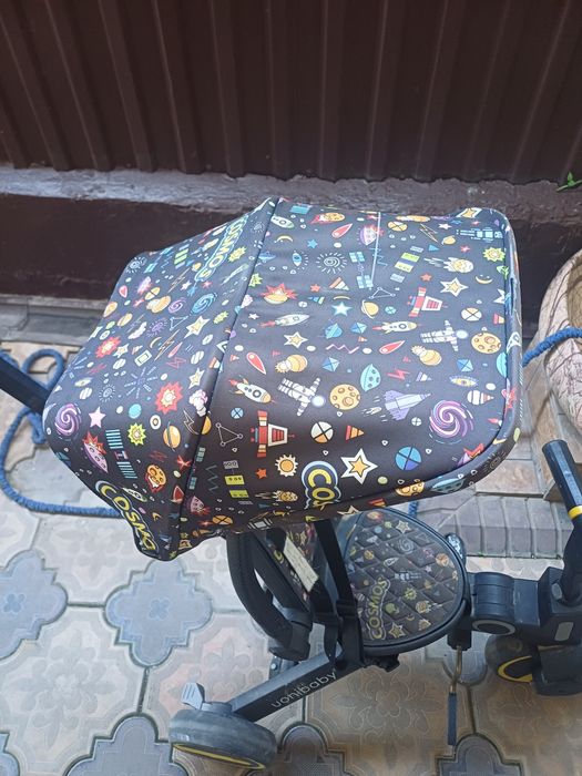 Детская коляска велосипед