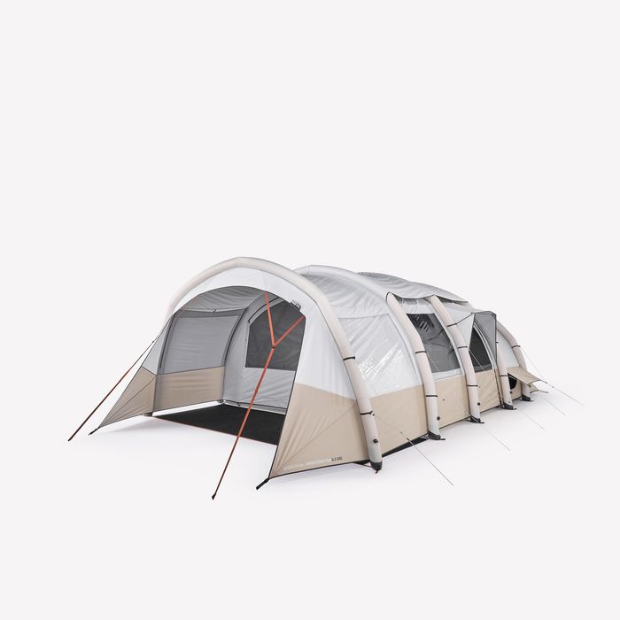 Cort de camping gonflabil 6 persoane 3 - produs resigilat Decathlon