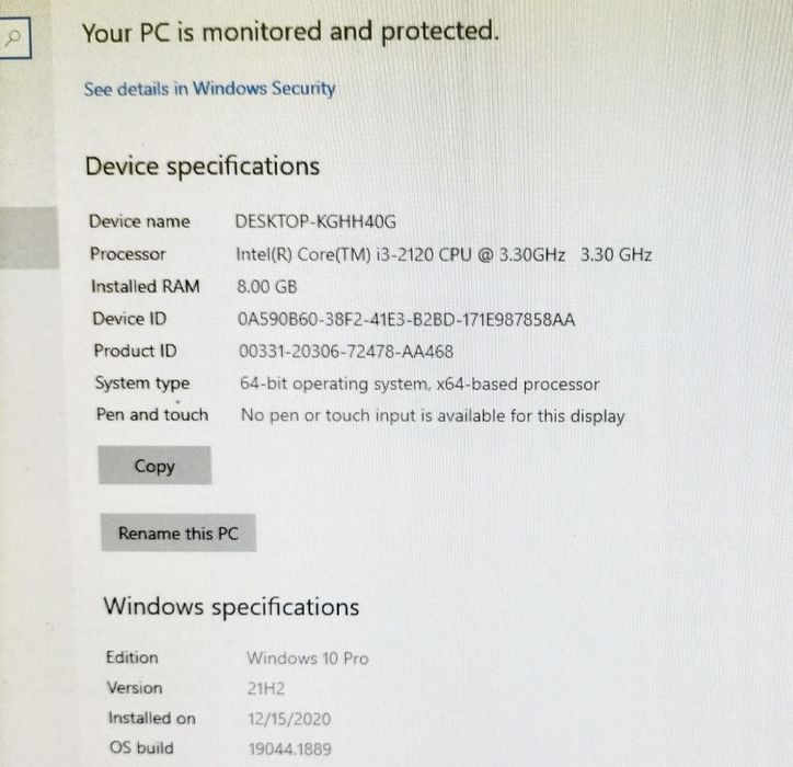 Monitor și unitate Dell