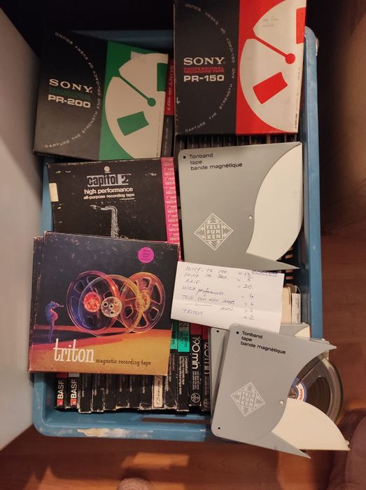 Benzi Magnetofon înregistrate