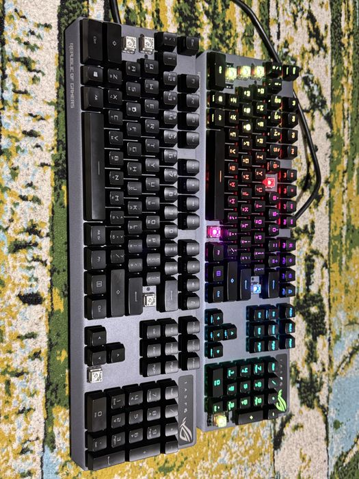 Asus Rog Strix Scope Rx клавитура механическая оптическая