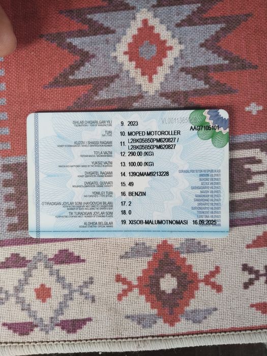 Skuter sotiladi holati yaxshi