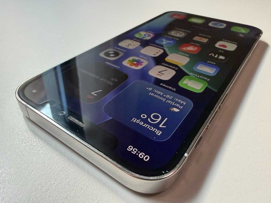  Apple / iPhone 12 Pro 128 Gb / Silver / 100% Acumulatorul