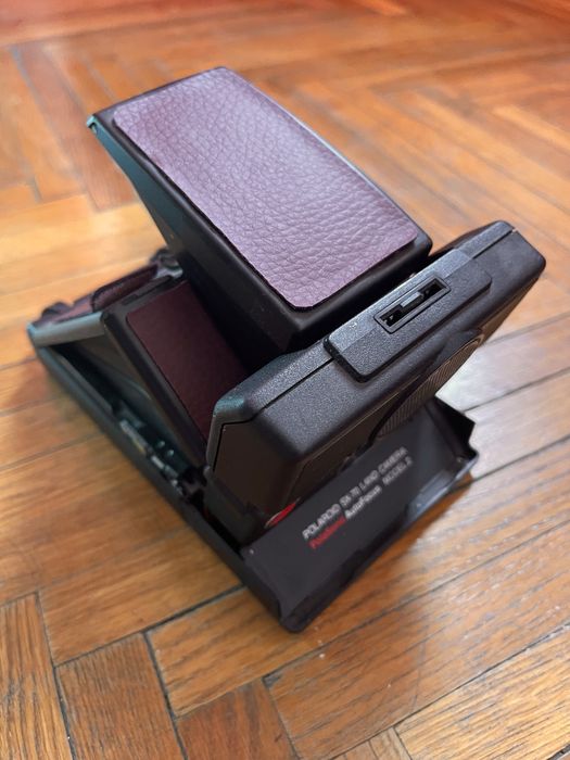 Camera foto de colectie Polaroid SX-70 sonar autofocus vintage
