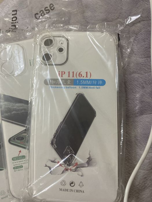 Чехлы прозрачные