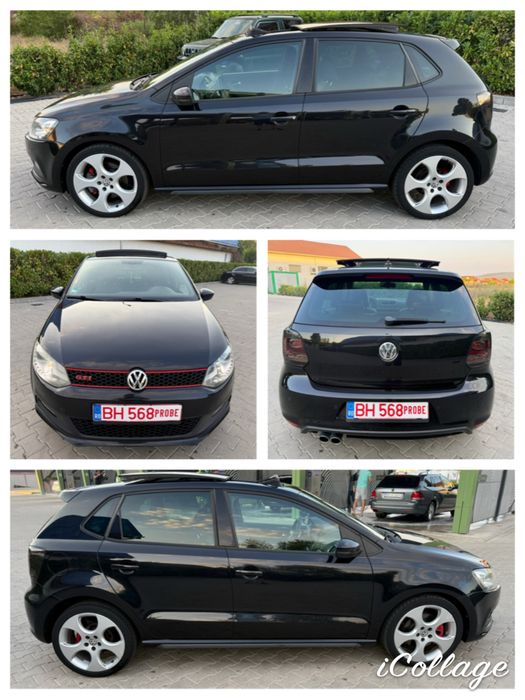 Vw Polo GTI 1.4tsi-180cp-DSG 2013 xenon/piele/panoramic/navi/padele