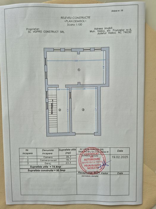 Cladire de vanzare in Vaslui