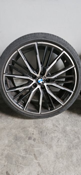 Roti complete BMW 19" Anvelope vara Pireli Pzero,8J x 19 ET 54,  5x112