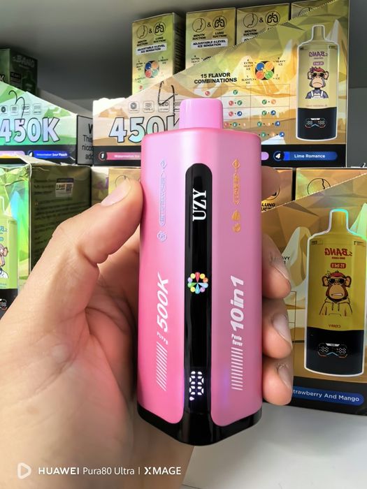 Exclusivitate Vape 500.000 Puffs 10 Arome Reincarcabil