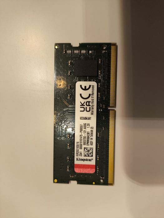 Ram 16gb DDR4 2666mhz Kingston Лаптоп