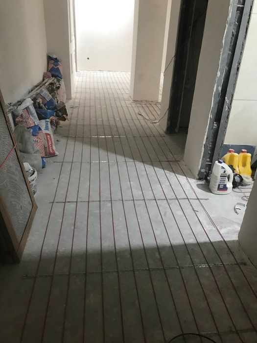 Электрический Тёплый пол Под кафель, в Стяжку