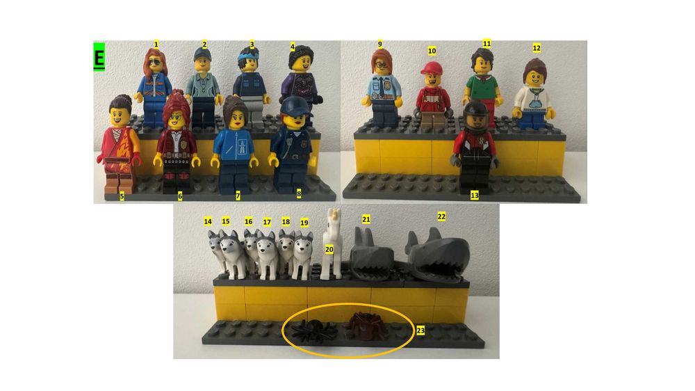 Figurine Lego diferite teme