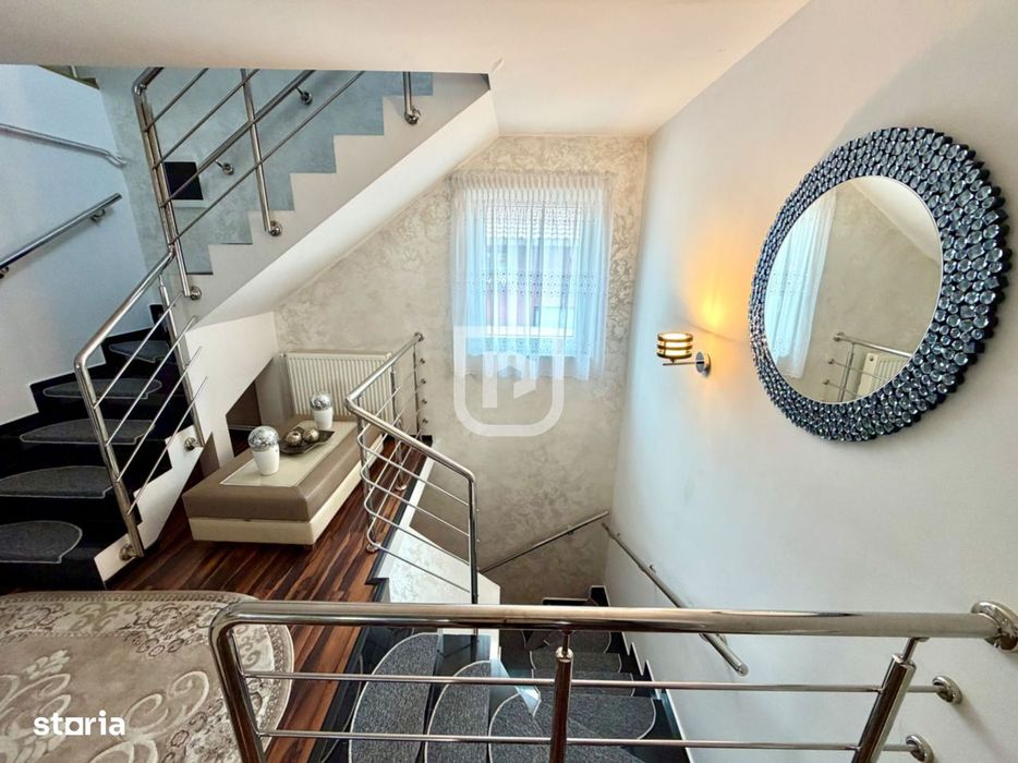 Triplex LUX în centrul Frasin – complet mobilat