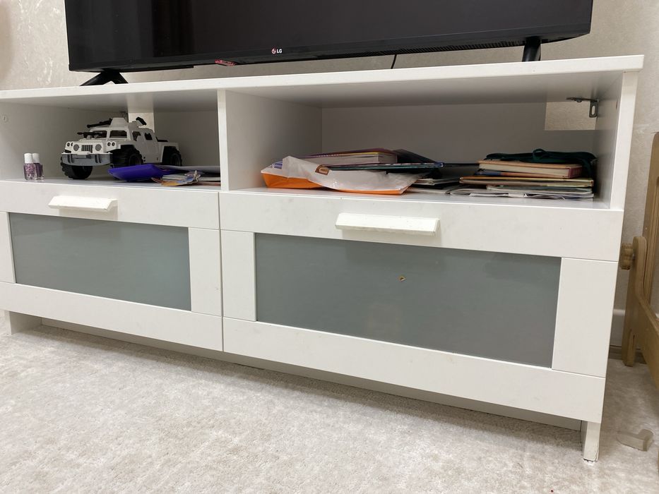 Тв тумба с полками