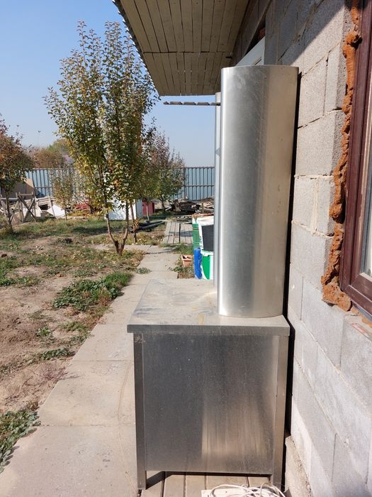 Газовый гриль вертикальный