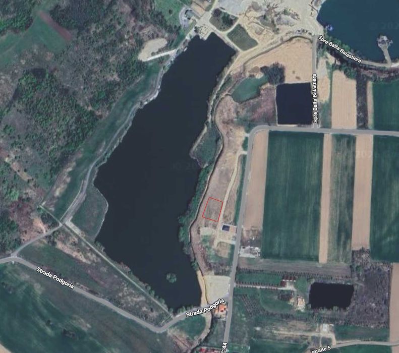 3 parcele teren Fughiu 500 mp – lângă lac – 10 min de Oradea - PUZ