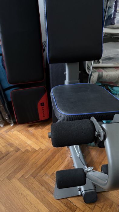 Aparat multifunctional + banca reglabila (Domyos 500 - fitness)