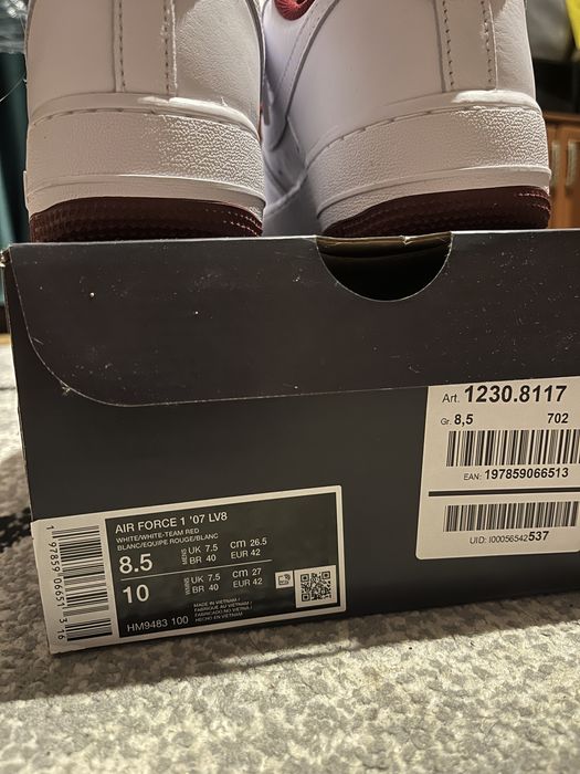 AirForce 1 Nou 42