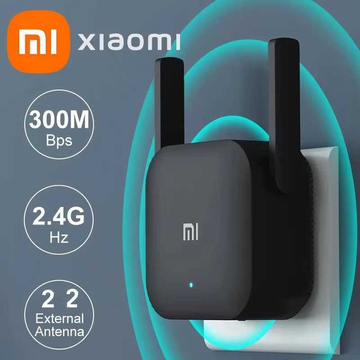 Xiaomi Mi Wi-Fi Range Extender Pro DVB4352GL amplificator semnal Wi-Fi 300 Mbps 2 antene externe NOU