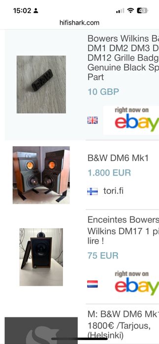 Boxe Top  Bowers & Wilkins  DM -6