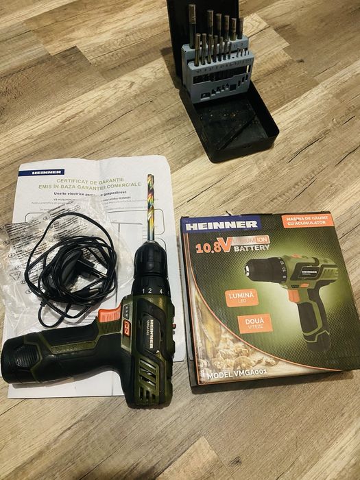 Masina de gaurit- Bormasină Heinner douǎ buc la pret de una!