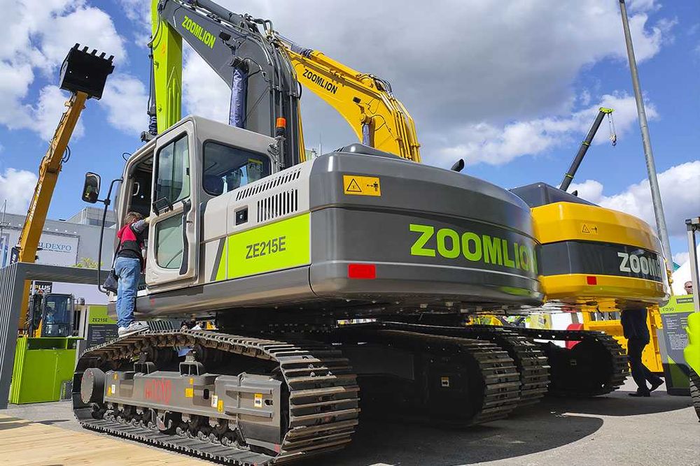 Гусеничный экскаватор Zoomlion ZE215E