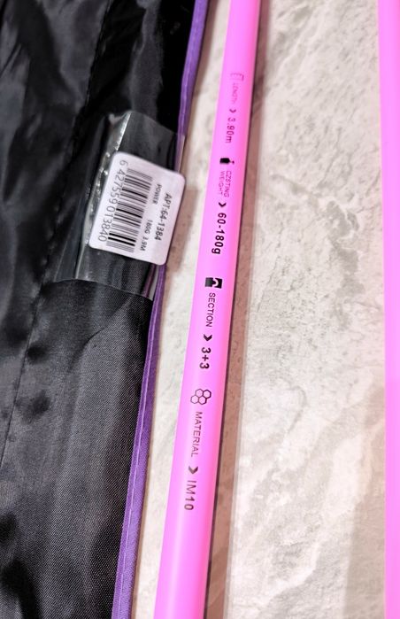 Feeder FL BLACK FORCE PINK 3.60m 60-180g + Mulineta PRO FL CD 6500