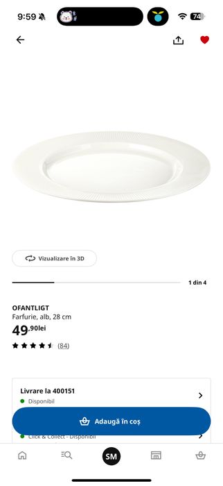Set farfurii premium Ikea