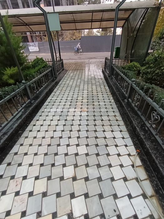 Брусчатка ва фасад ювиш