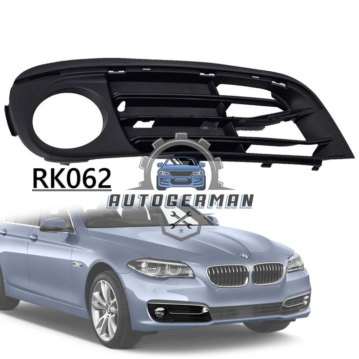 Решетка за  BMW 5 серия F10 F11 LCI / Facelift халоген дълга лайсна