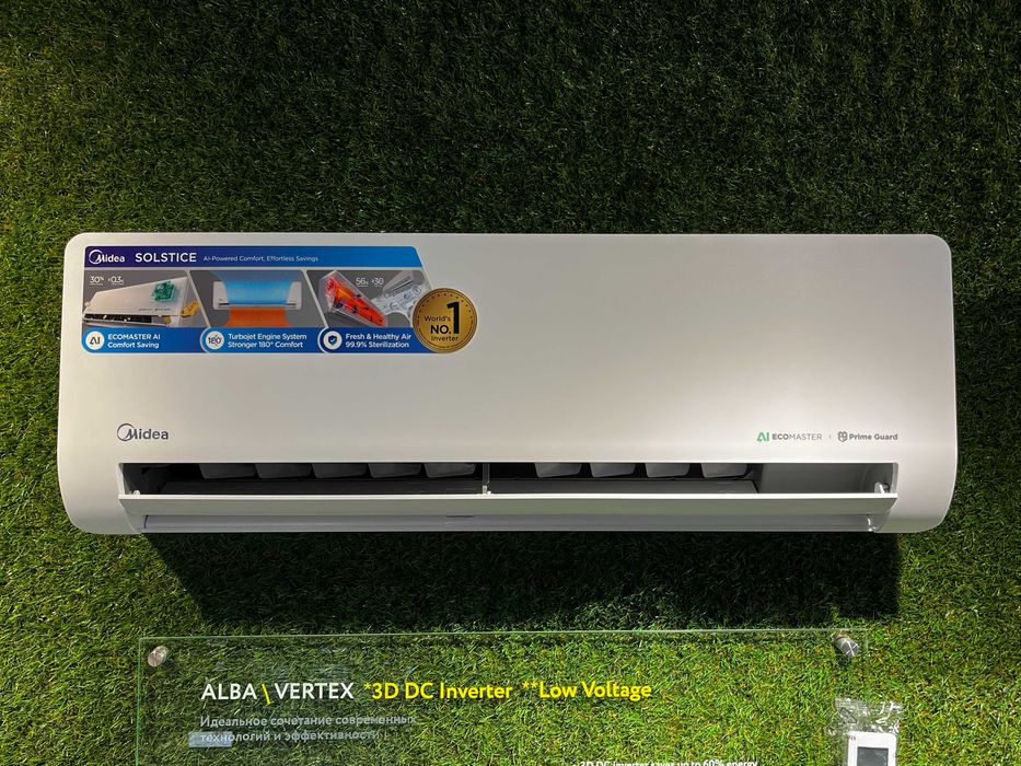 Инверторный кондиционер Midea PRO 09 экономия до 30%,