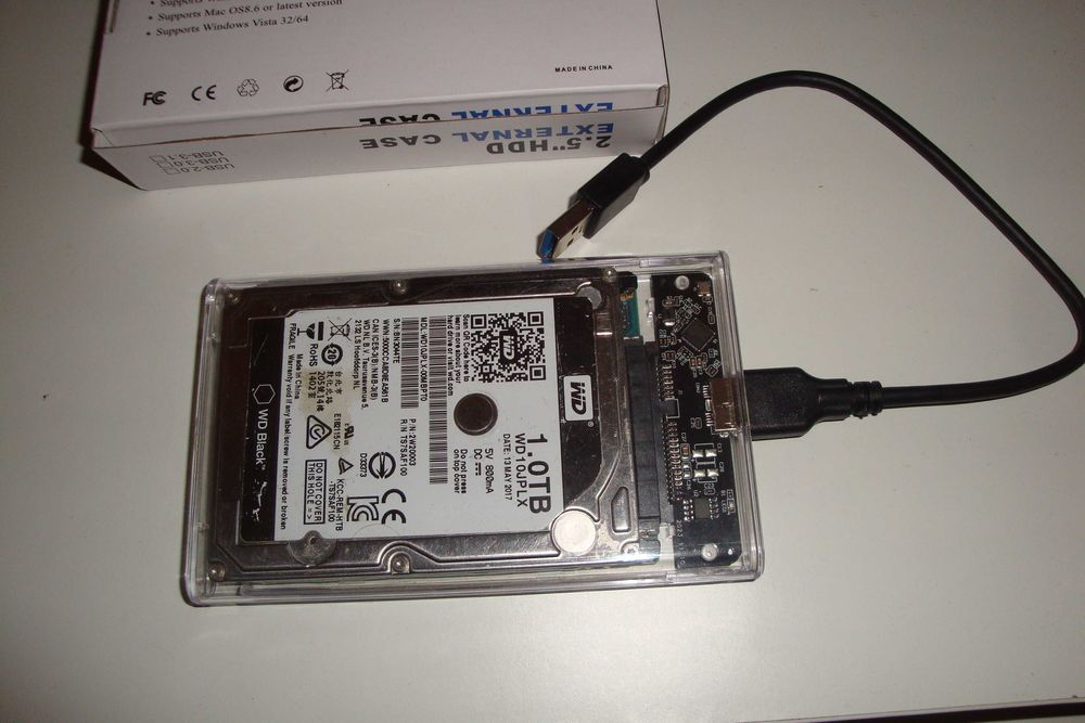 External case Hard Disk HDD 2.5" portabil adaptor USB 3.0