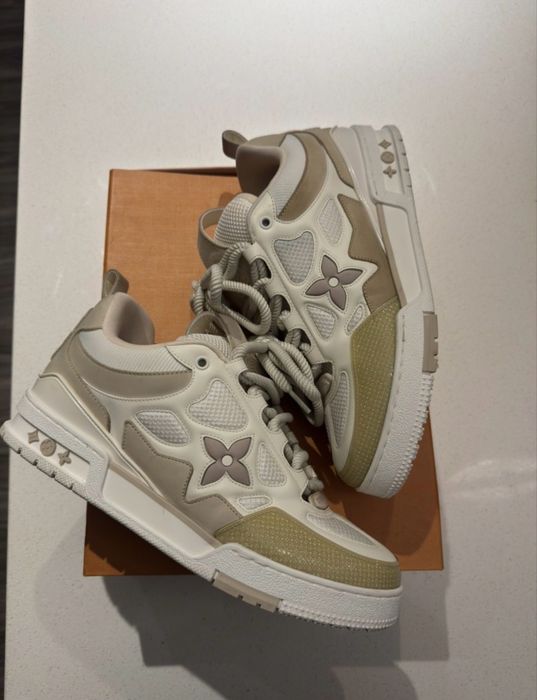 **REDUCERE TOP** Louis Vuitton Skate Beige/Cream/White PREMIUM •Verificare colet•