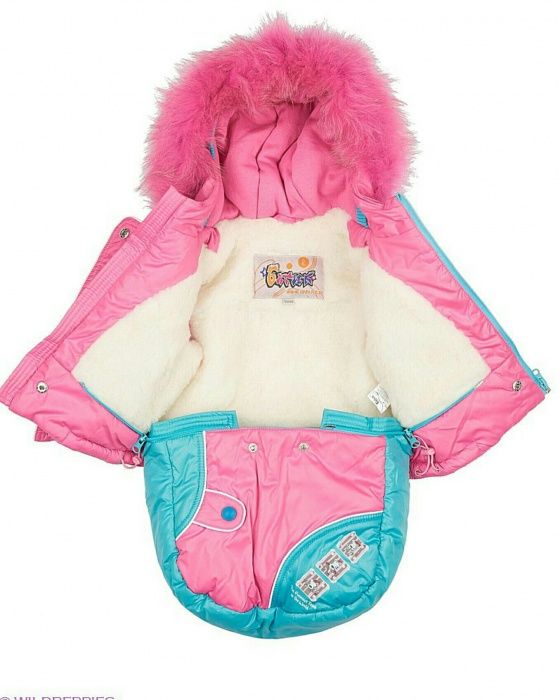 Зима, комбинезон-трансформер