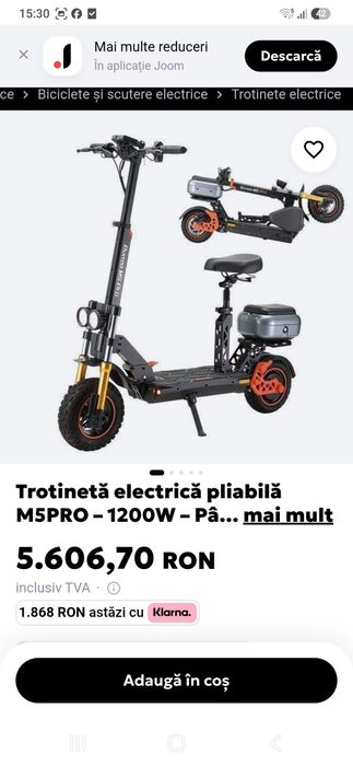 Trotineta Kukirin M5.PRO