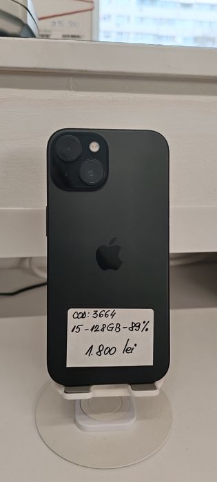 iPhone 15 128gb 89% cod 3664