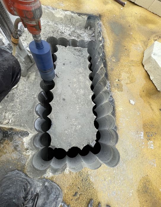 Алмазный сверления бурение