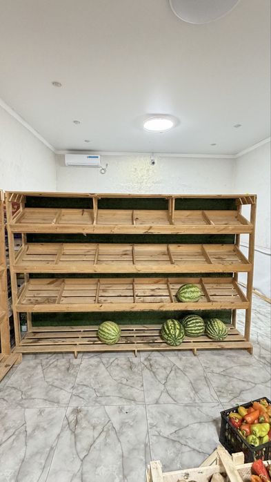 Полки для овощного магазина