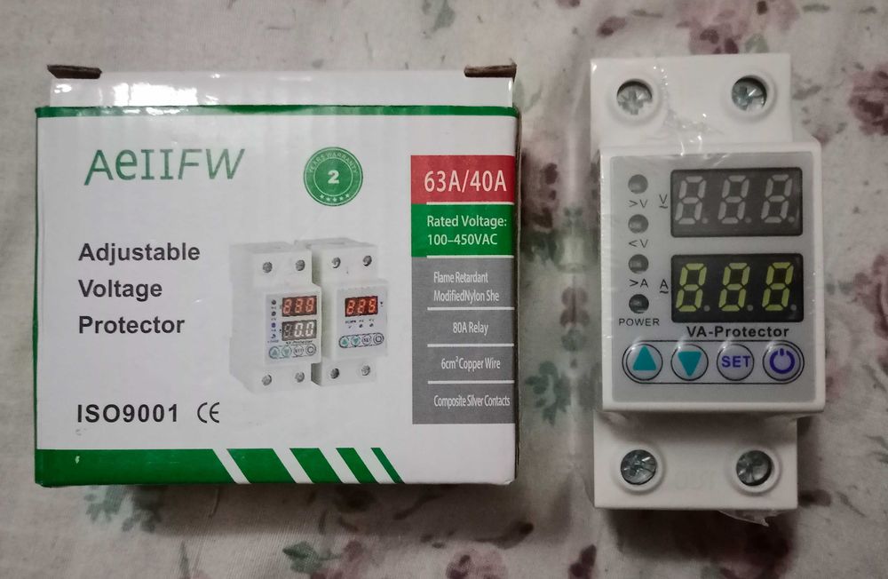 Реле защиты от перенапряжения 40А.