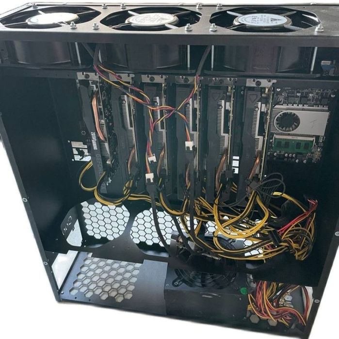 Корпус охлаждения для майнинга. Риг.