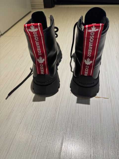 Vand bocanci unisex Dsquared negri