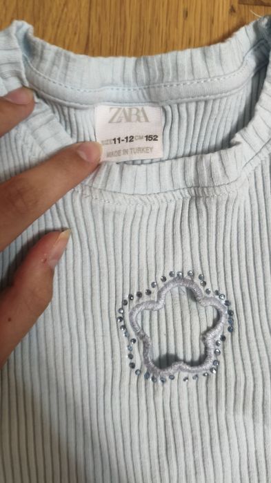 Летен комплект Zara за момиче 11-12г. (152 см) – панталон и тениска