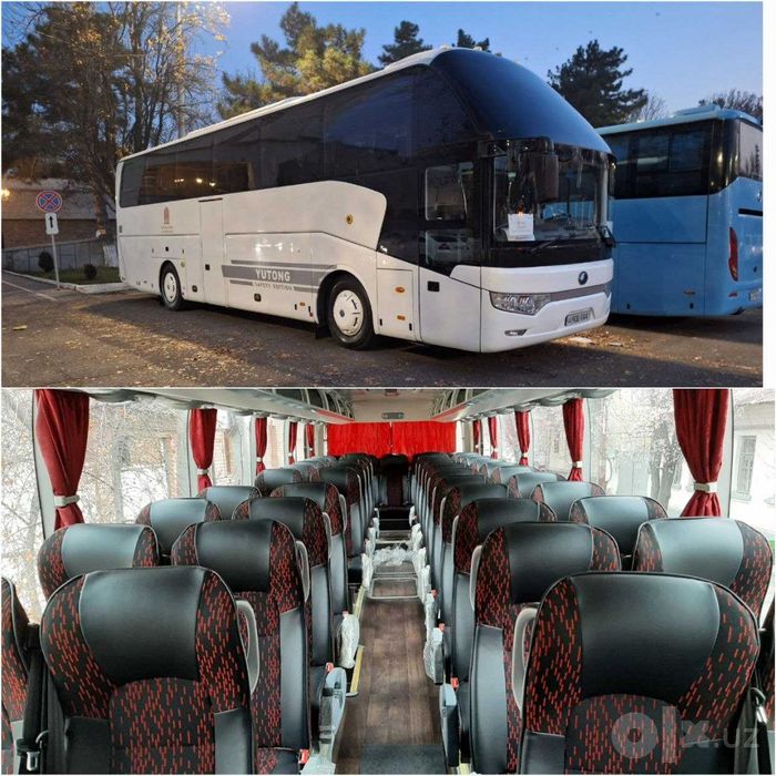 50 o‘rinli avtobus haydovchi bilan | Turistik | Safarlar | Aeroport