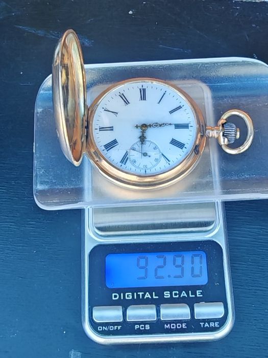 Продавам златен джобен часовник breguet